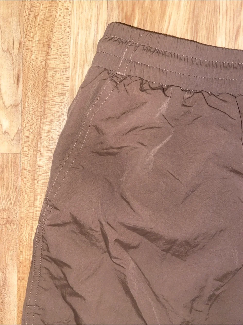 Everlane Sport Short Mens Large Brown Recycled Nylon Stretch Running